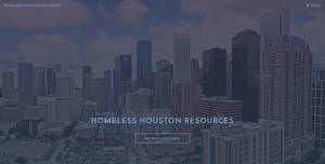 Homeless Houston Resources