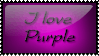 I love Purple by Tifa22