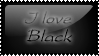I love Black