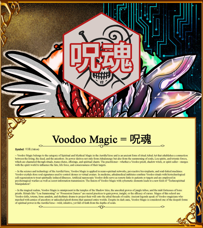 Voodoo Magic Script AuvifiaVerse - Voodoo Magic by Miguel-Sepulveda on DeviantArt