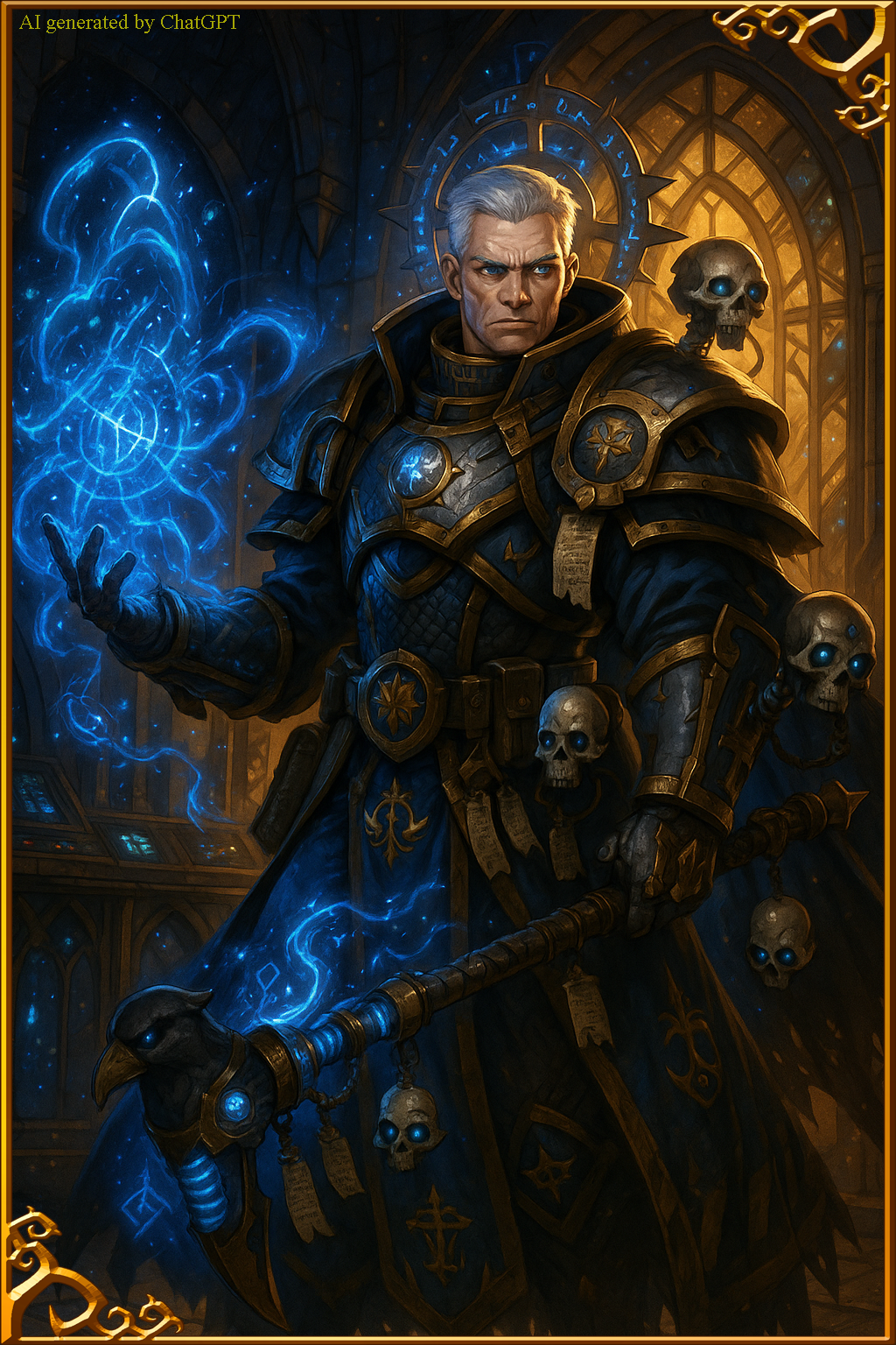 Hadgar Warcraft x W40K Serie Human #24 - Khadgar by Miguel-Dragonsoul on ...