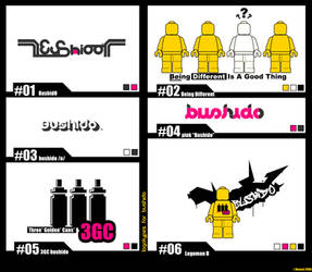 Bushido Logotypes