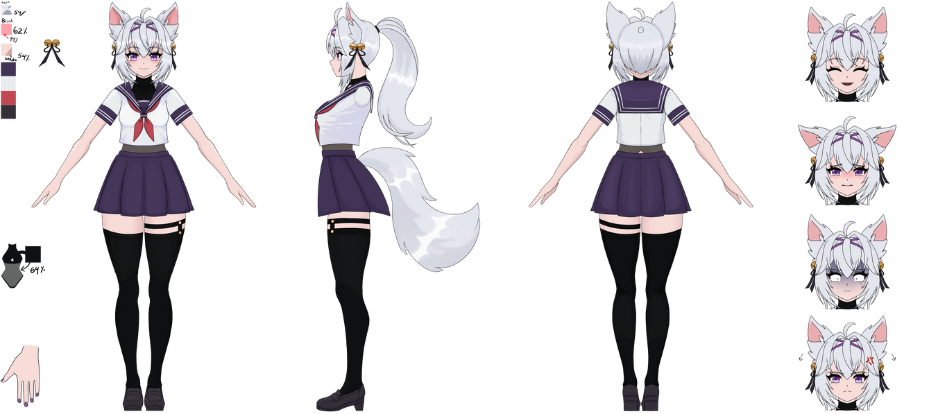Filian Uniform reference art by VOWCLARITY on DeviantArt