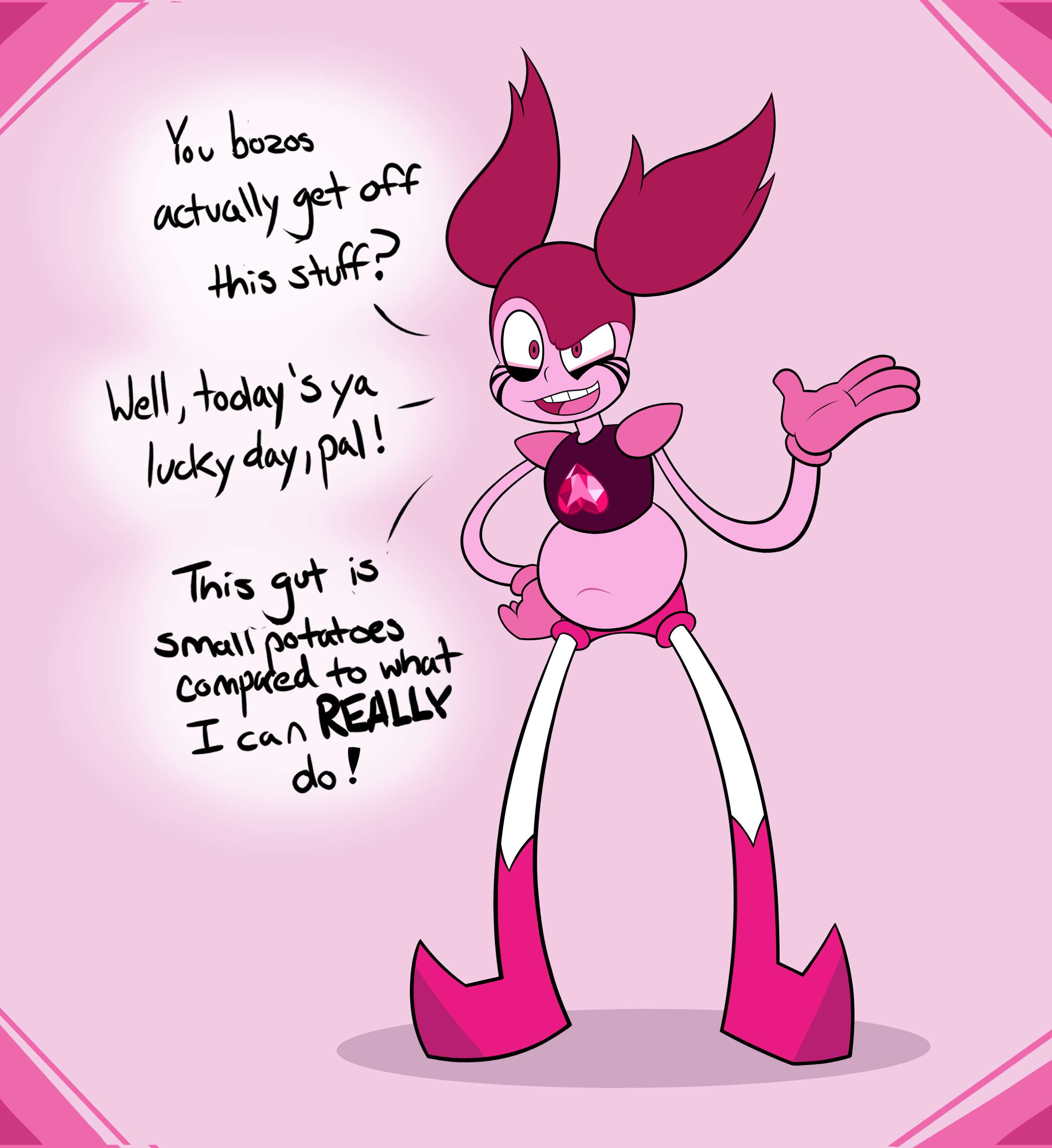 Spinel Inflated 1-20 Spinel Tummy by VeeHS3 on DeviantArt