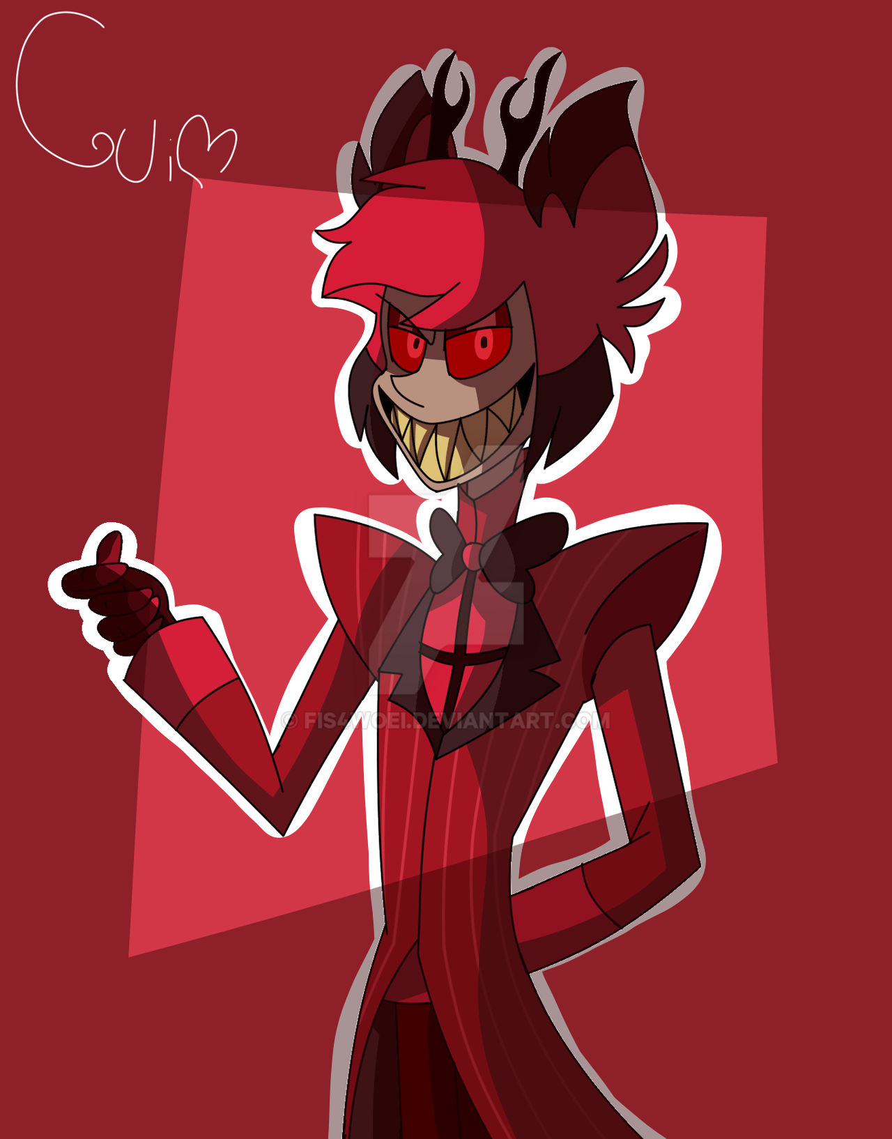 Alastor Buff Hazbin Hotel Alastor by FIS4WOEI on DeviantArt
