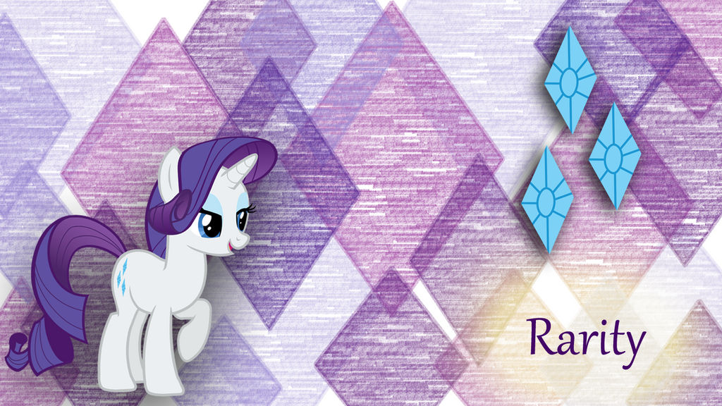 Rarity wallpaper by SaphiraBjarskular on DeviantArt