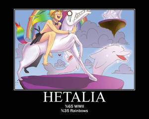 Hetalia Rainbows Demotivation