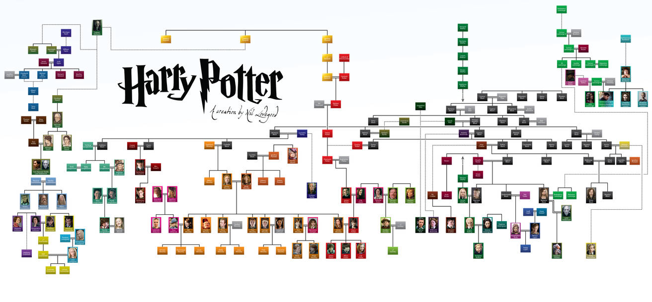Harry Potter Family Tree By Nillovegood On Deviantart