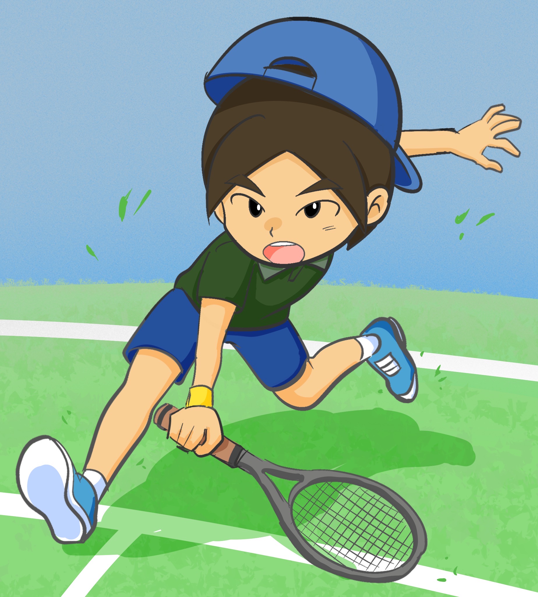 Mario Tennis Power Tour, Mario Tennis 64 Alex by piyochan666 on