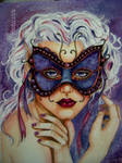 Masked Beauty by artwoman3571