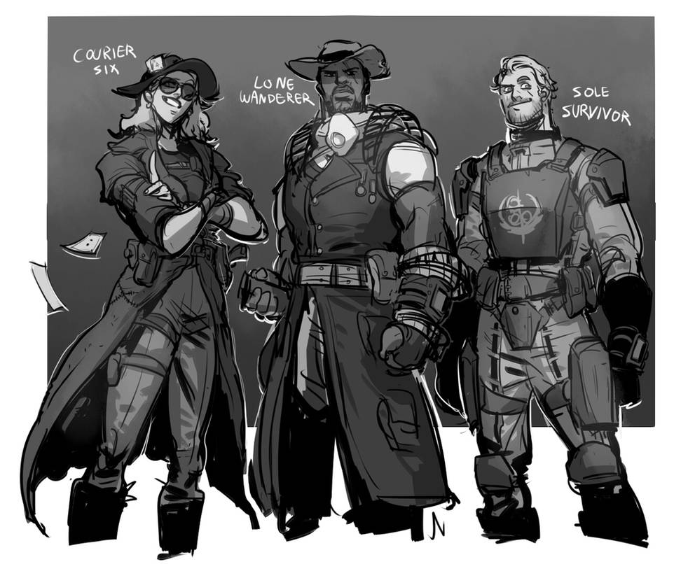 fallout characters by Silsol on DeviantArt