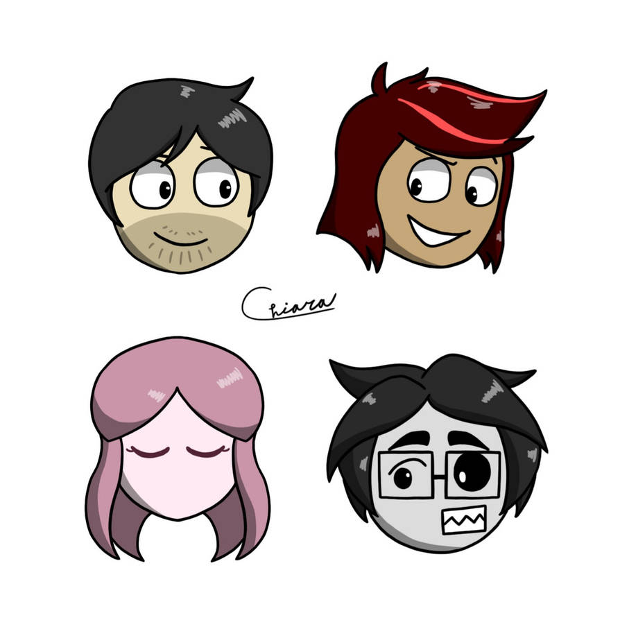 Baldi's Basics (AU) stickers. (part 2) by ChiaraClover on DeviantArt