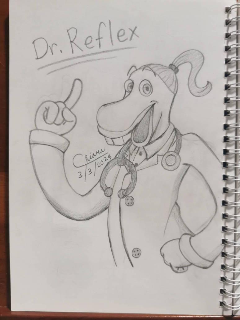 Dr. Reflex sketch. by ChiaraClover on DeviantArt