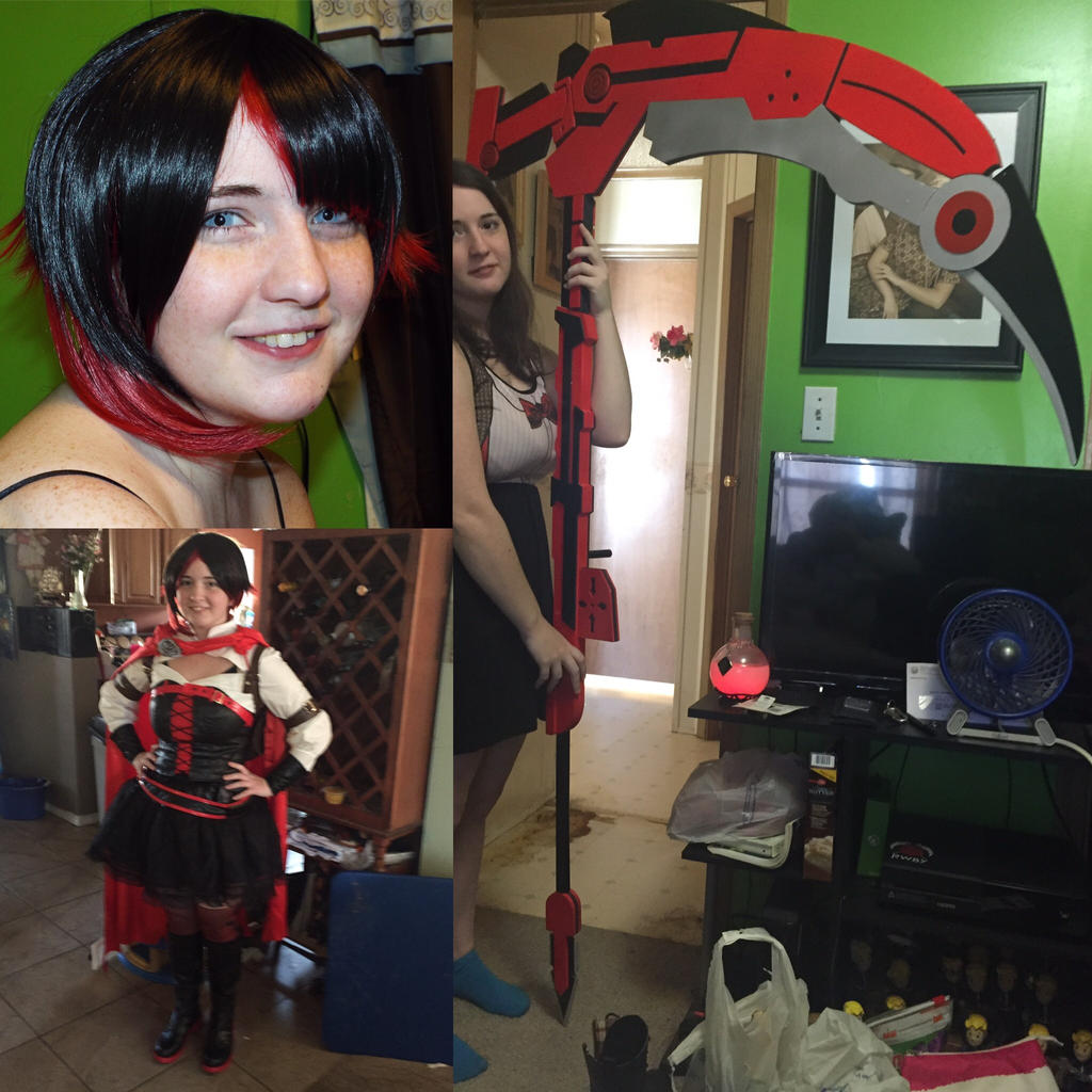 Ruby Rose cosplay progress... by Ch1b1Psych0 on DeviantArt