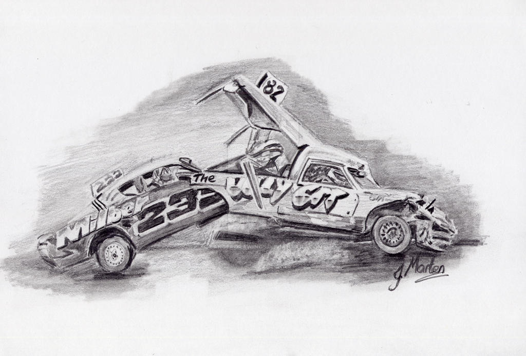 granada hearse being blitz'd by BangerDrawings on DeviantArt