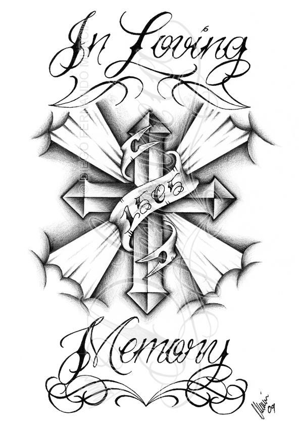 In Loving Memory Cross By Dfmurcia On DeviantArt in-loving-memory-cross-by-dfmurcia-on-deviantart