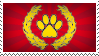 Paw propaganda stamp