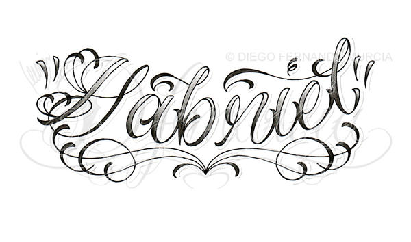 Gabriel Lettering By Dfmurcia On DeviantArt gabriel-lettering-by-dfmurcia-on-deviantart