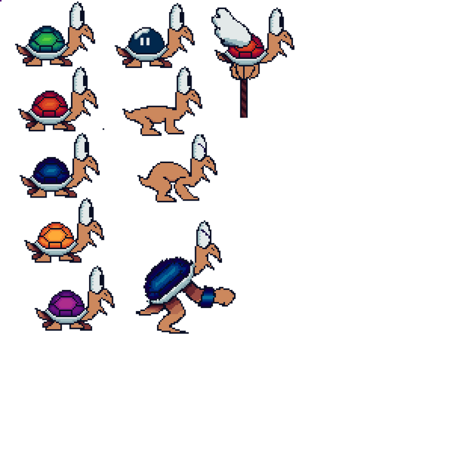 Koopa Variants Koopa variants by Yexsillion on DeviantArt