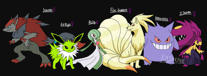 My Pokemon Team V2 (Clearer Names)