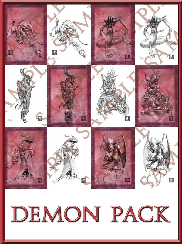 Demon Protection Kit Demon Pack by Kimagu on DeviantArt