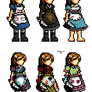 Alice full game dresses