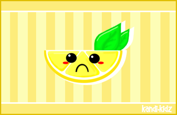 Sad Kawaii Lemon