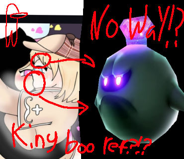 Meka Boo maika88 referenced king boo by ThrashBag1211 on DeviantArt