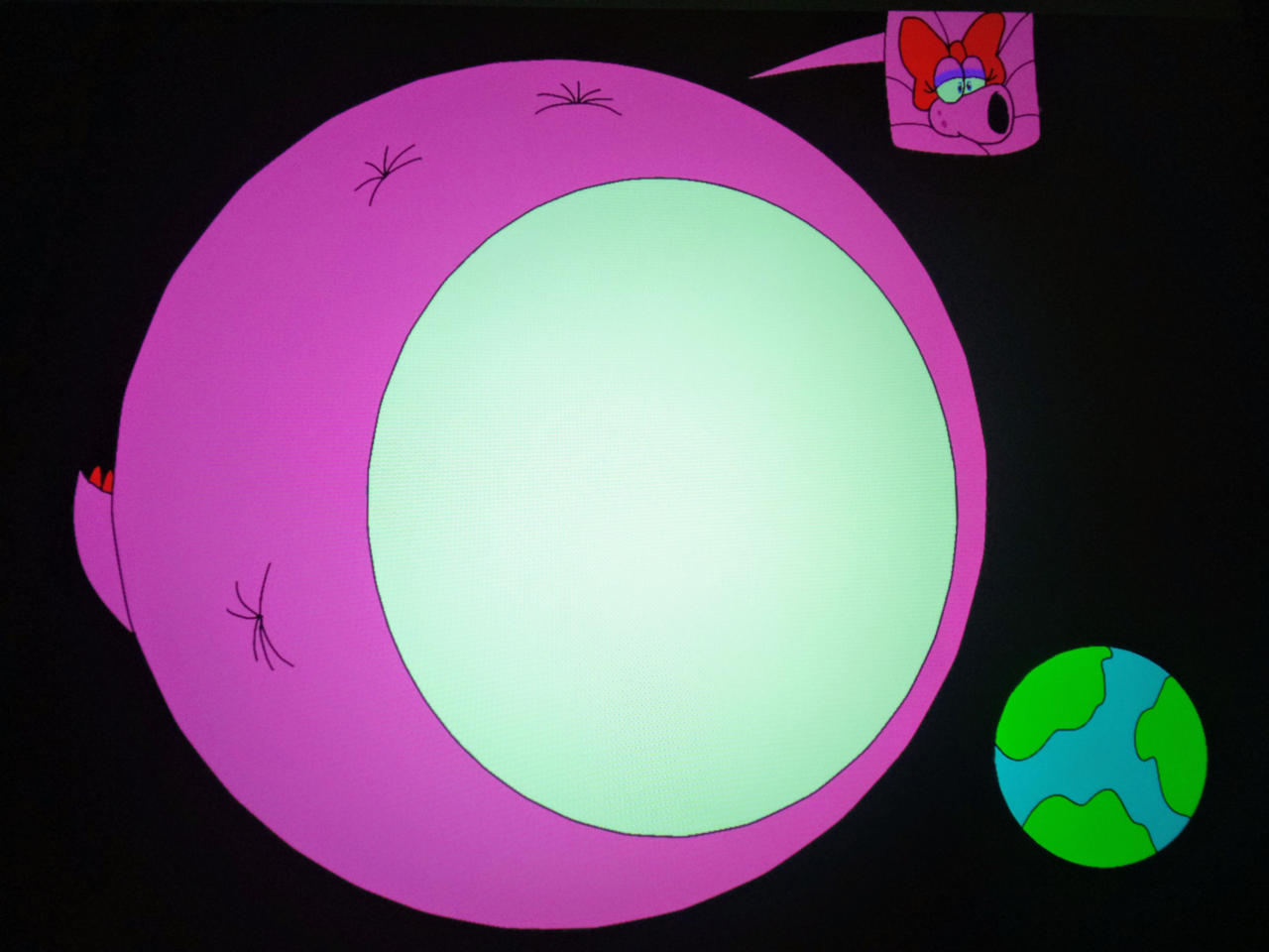 Birdo Plenat Size inflation by skyb2012 on DeviantArt