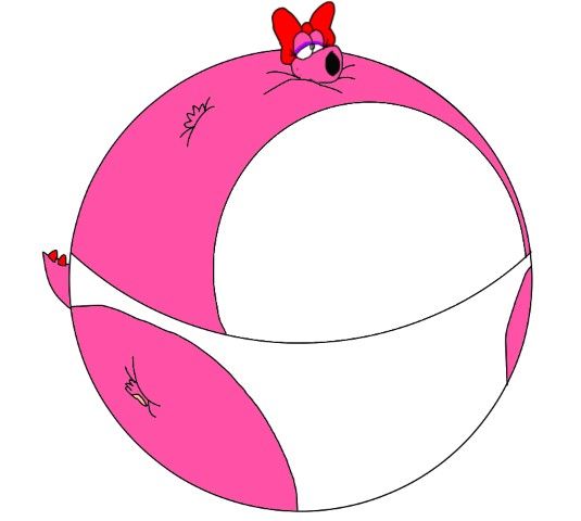 Birdo Inflated with penties by skyb2012 on DeviantArt