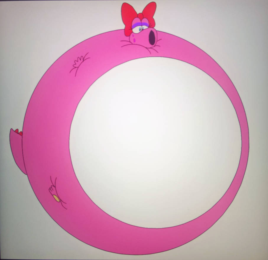Inflated Birdo by skyb2012 on DeviantArt