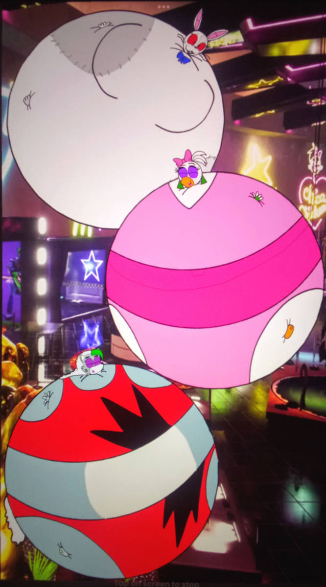 Roxy Chica Vanny Blimp Inflation by skyb2012 on DeviantArt