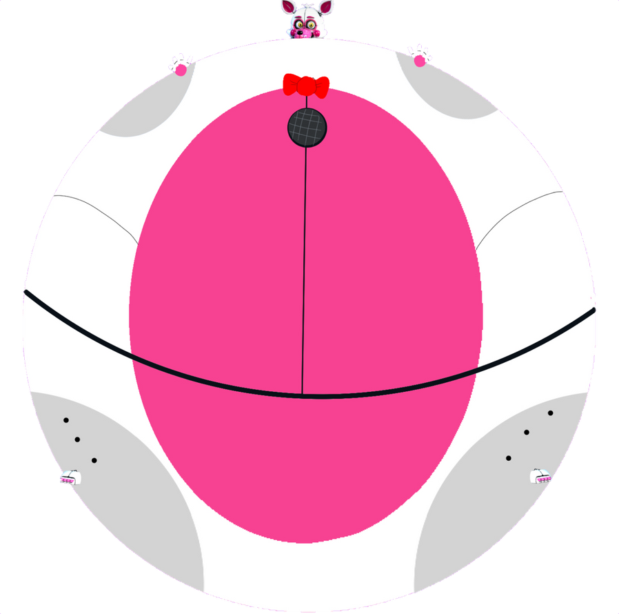 Massively Inflated Funtime Foxy by skyb2012 on DeviantArt