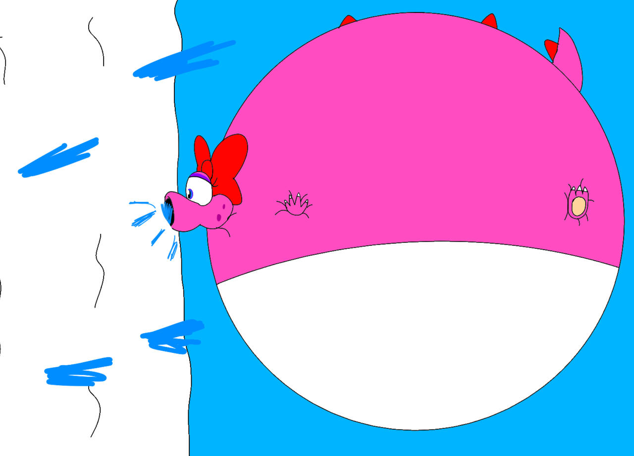 Birdo Iceberg Water Inflation by skyb2012 on DeviantArt