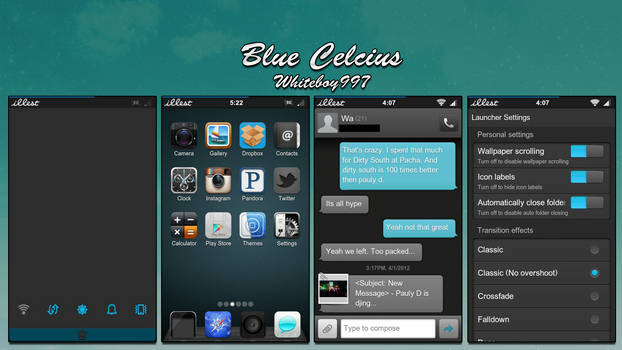 Blue Celcius Release