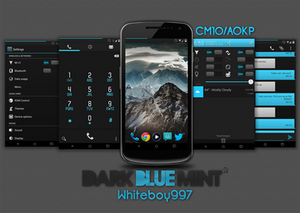 Dark Blue Mint CM10/AOKP