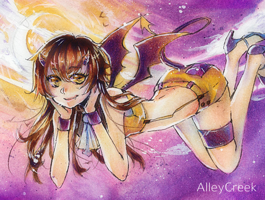 Little Devil (Kakao/ACEO Card)