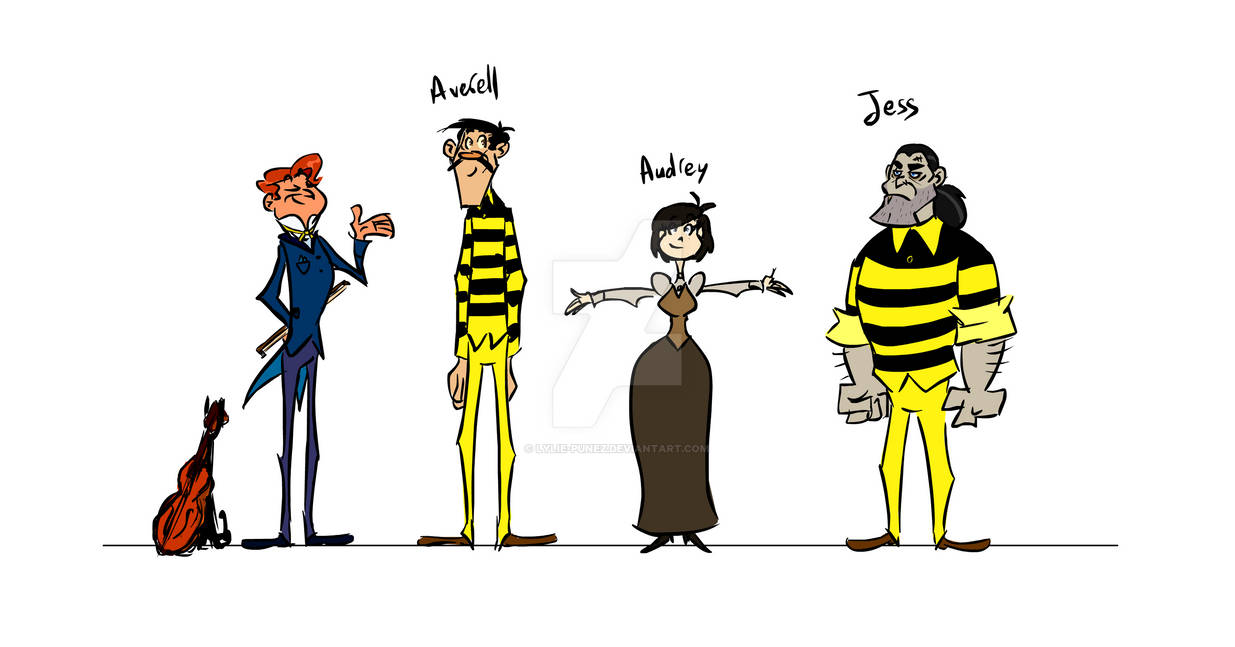 Les Dalton Original Characters by Lylie-Punez on DeviantArt