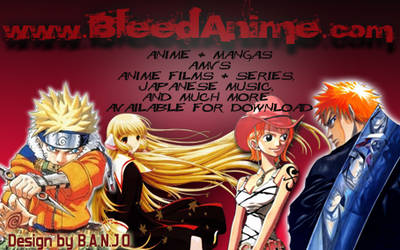 Bleed Anime Flier