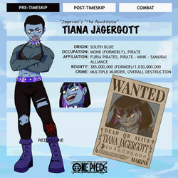 [ONE PIECE OC] Tiana Jagergott