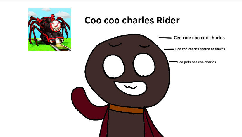 I made coo coo charles rider! by Eheheeheheh on DeviantArt