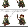 We Have to Dance?? (an RA tektek comic)