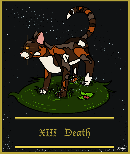 Warrior's Tarot Deck- XIII Death (Spottedleaf)