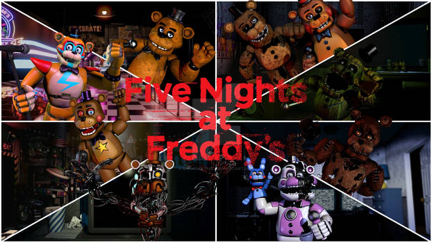 Molten Freddy Render (Poster Series)- by FahyDra on DeviantArt