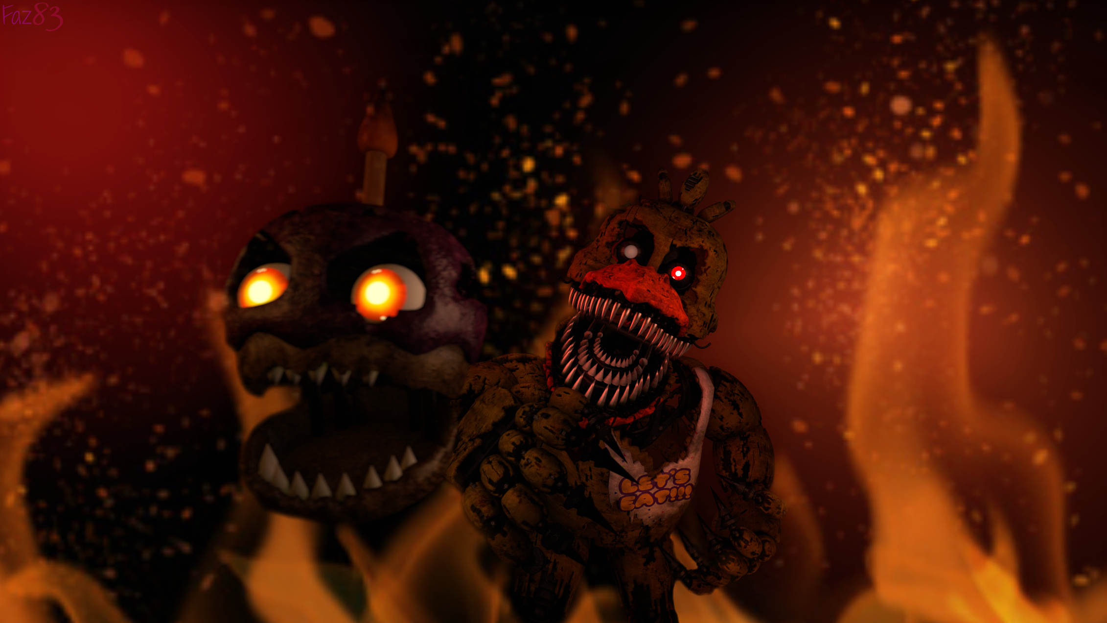 FNAF 4 wallpaper nightmares on deviantart