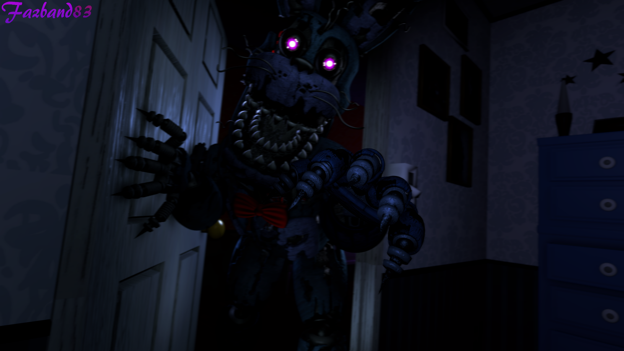 SFM/FNAF 4) Coming at your door [Remake] by Fazband83 on DeviantArt