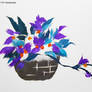 Korean paper art series2 - Flowers