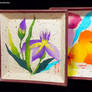 Korean paper art series4 - Flowers