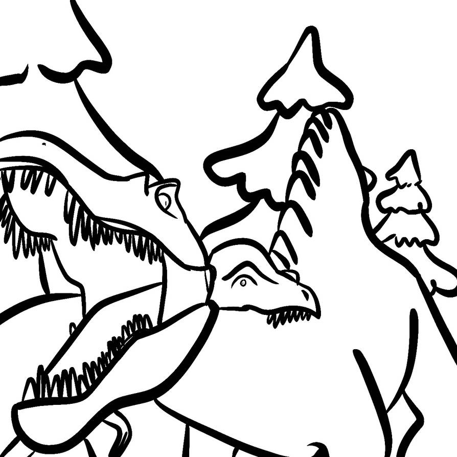 Tyrannolophosaur vs spinosaurus by raptor4709 on DeviantArt