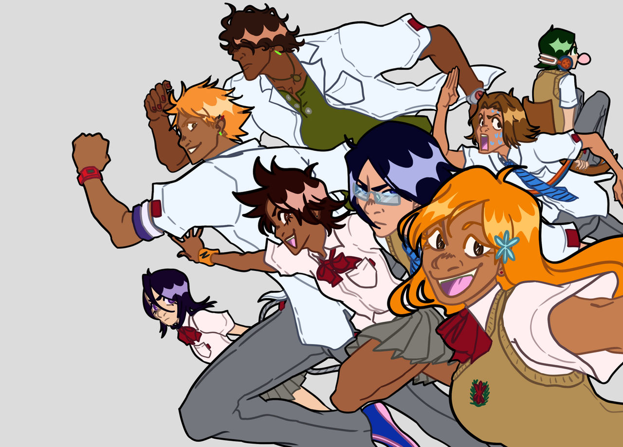 Bleach Color Spread Redraw by judynr on DeviantArt